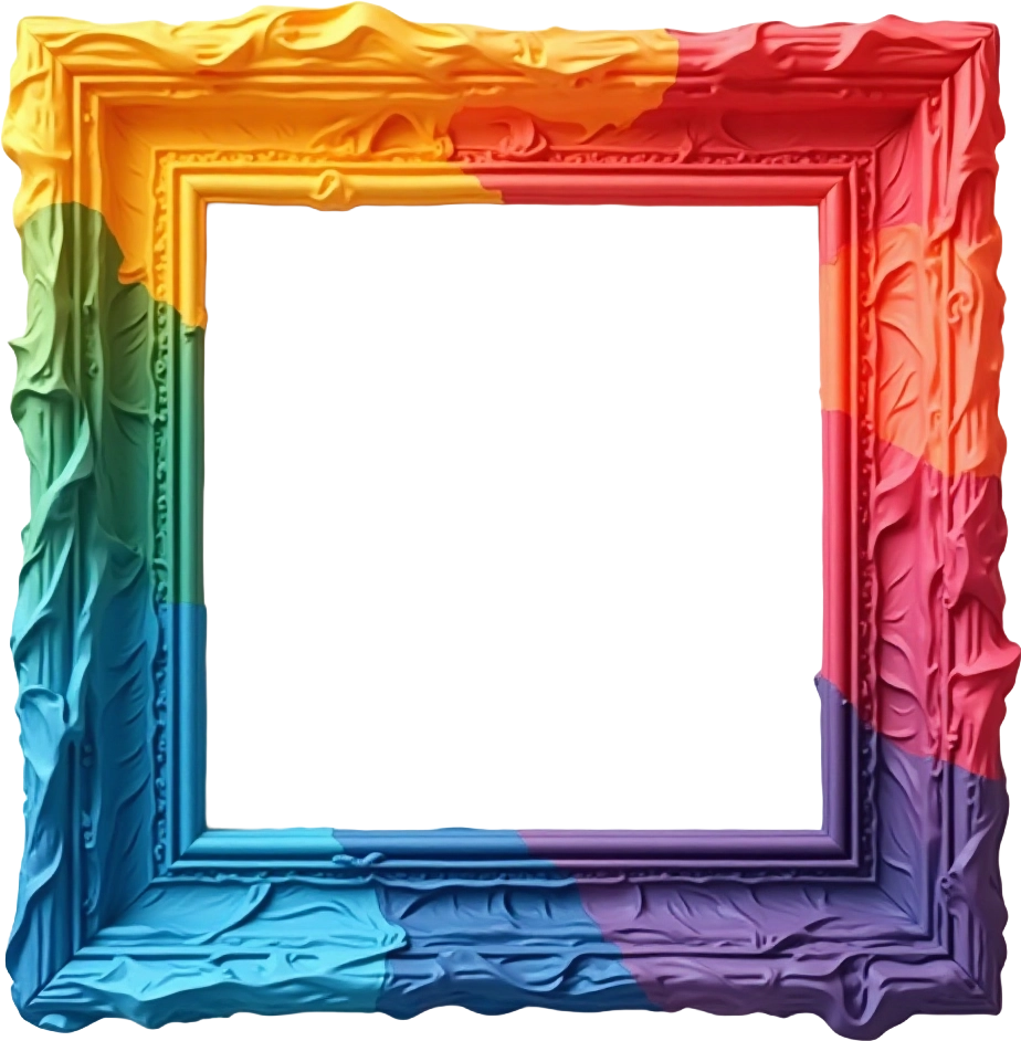 Colorful Picture Frame